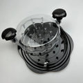High Quality Non-slip Kitchen Meat Shredding Chicken Shredder Tool Portable Plastic Transparent Lid Chicken Shredding Tool