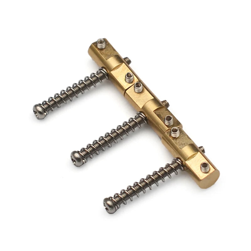 Brass TL Saddle 3pcs/Lot Compensate Saddle Pure Brass Guitar Bridge Saddles 21x8MM for Electric Guitar Bridge Guitar Parts