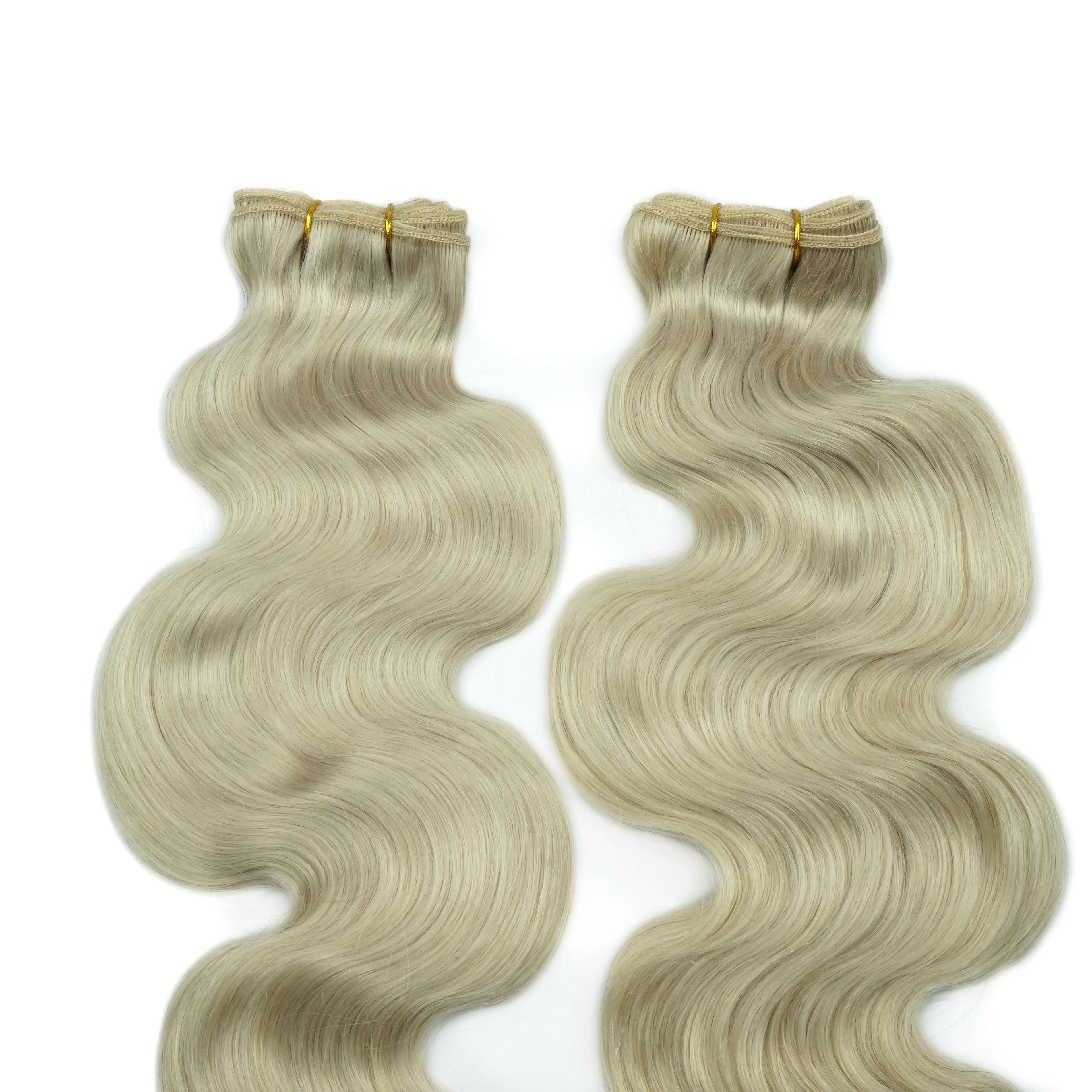 Silky Straight Thick Ends Double Drawn Russian Single Weft Unprocessed Virgin Remy Bulk 100% Human Hair Extensions No Shedding