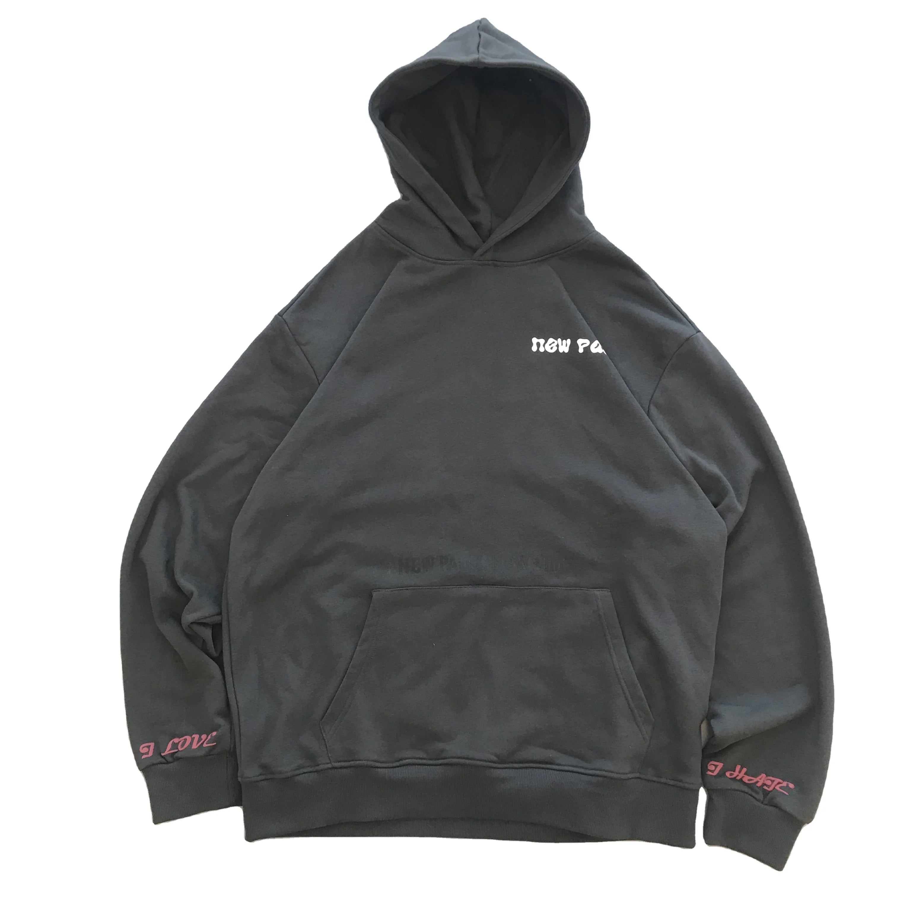 YKH 400 GSM  Heavy Weight  Color Custom Logo Blank Plain Running Wear Newest Design Hoodies Men's Hoodies
