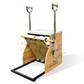 Oak Wood Wunda Chair Stable Eco Fitness Handles 4 Springs Combo Pilates Chair
