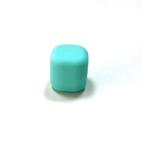 Luxury square Plastic Lip Balm Container Unique square 7g Empty pink Blue Purple White Frosted Lip Gloss Container