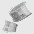 Adjustable Back Support Belt with Elastic Band Breathable Lumbar Protection Thick Pads for Pain Relief