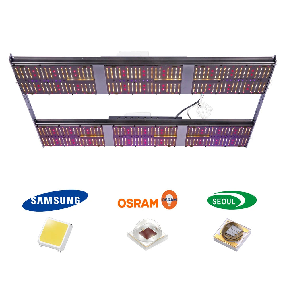 APP Control Uvb Growbar 720 Watt  Lm301uv Ir Shop Smart Led Grow Light for Plant Growing