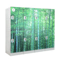 Convenient ABS Plastic Locker Cabinet for Swimming Pool and Gym Washable with Dropped Waistline Weaving Method