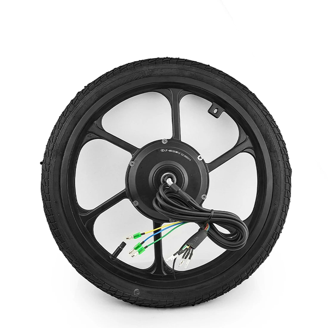 Cheap 24v 36v 48v 350w Front Drive Bldc Hub Gear Brushless Electric Bike 16 Inch Wheel Hub Motor