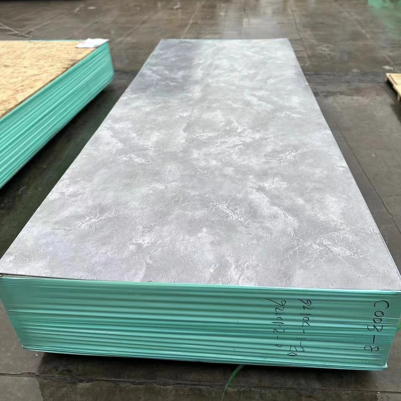 3D Design/Matt Rock  4*8 Pvc Marble Sheet High Glossy Interior Wall Panel Pvc Marble Sheet Marble Alternative Uv Wall Board