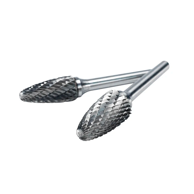 SF-5 Double Cut Tungsten Carbide Burr Cutter for Die Grinder Drill Bits Rotary File Tool Part