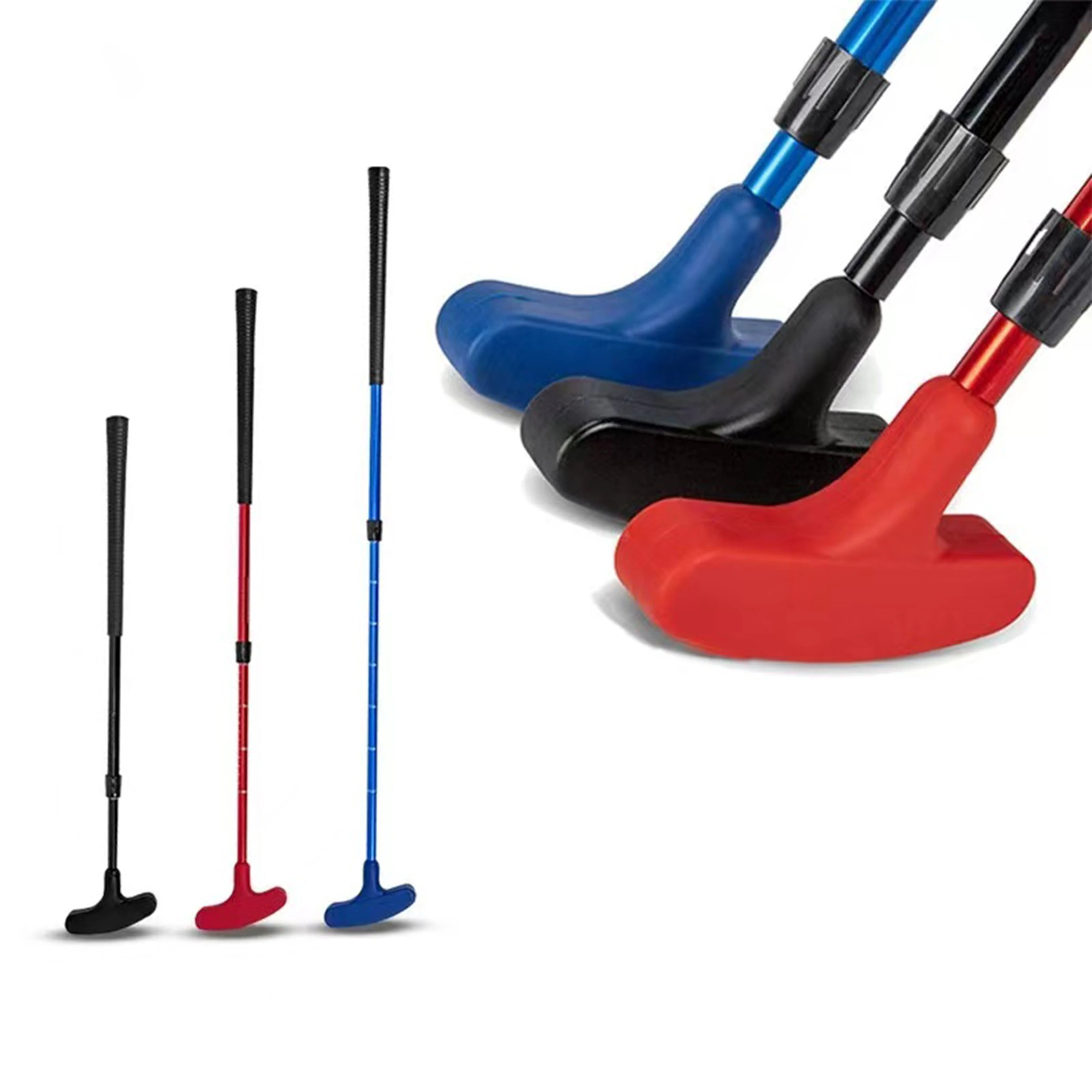 Golf Putter for Youth Retractable Adjustable Club for Adult Children Double-sided Golf Putter