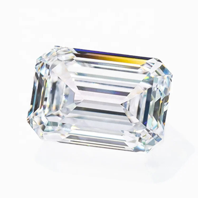 Goldleaf Jewelry Wholesale Loose Diamond 1CT 2CT 3CT D VVS Emerald Cut Lab Create Diamond IGI CVD HPHT Lab Grown Diamond