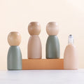 Morandi Round Cap Perfume Roller Attar Bottle Fancy Empty Deodorant Essential Oil Glass Bottle 10 ml Roll on Perfume Bottle