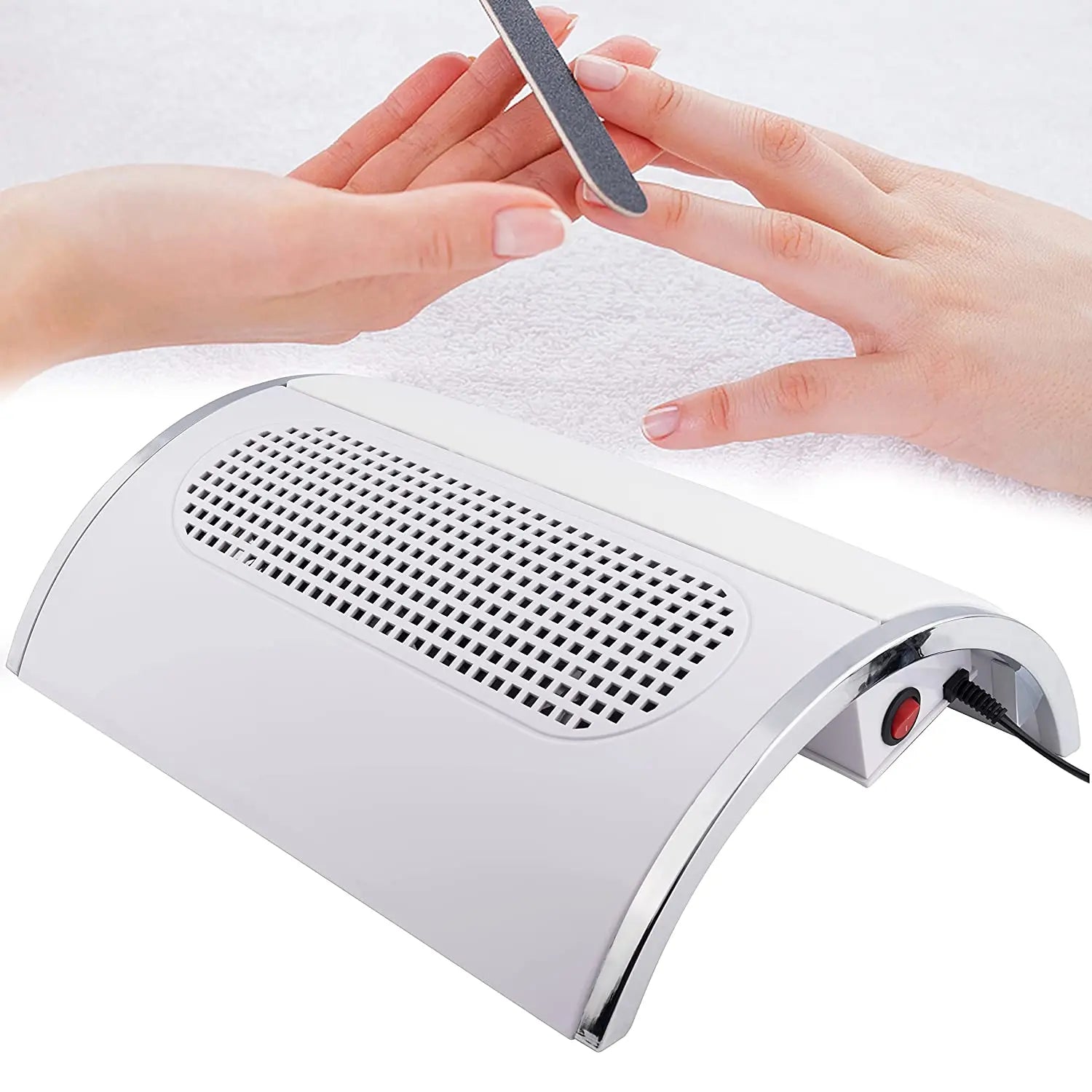 3500RPM Nail Dust Collector Powerful Nail Vacuum Dust Collector 40W Nail Dust Vacuum Cleaner Extractor