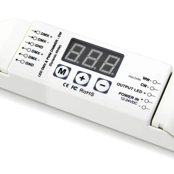 BC-832 2 Channels 8A DMX Decoder Dmx512 Master Controller for Cct Light LED Cob Strip