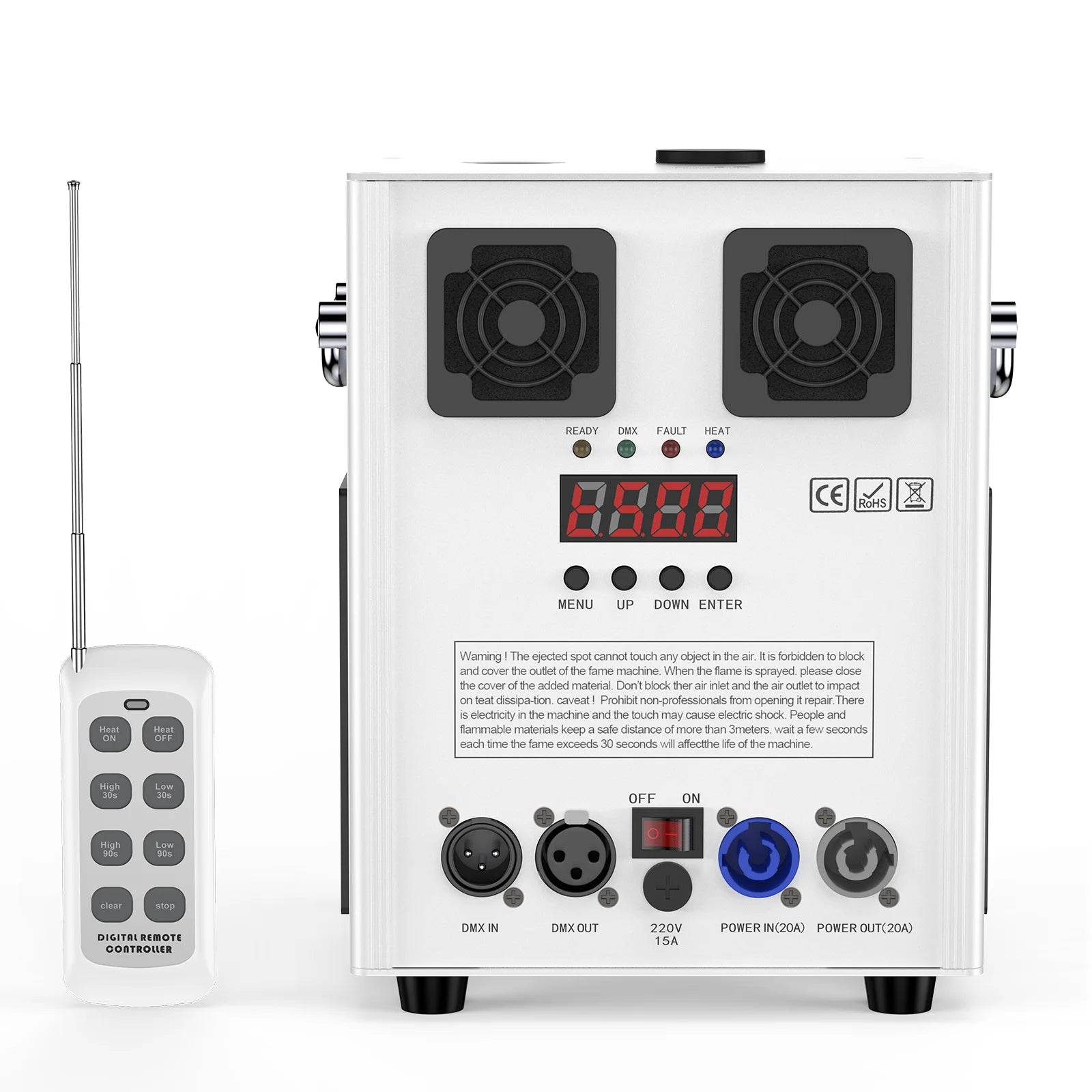 600W Cold Spark Machine For Disco Party DJ Wedding with Wireless Remote Stage Spray Effect Equipment Machine