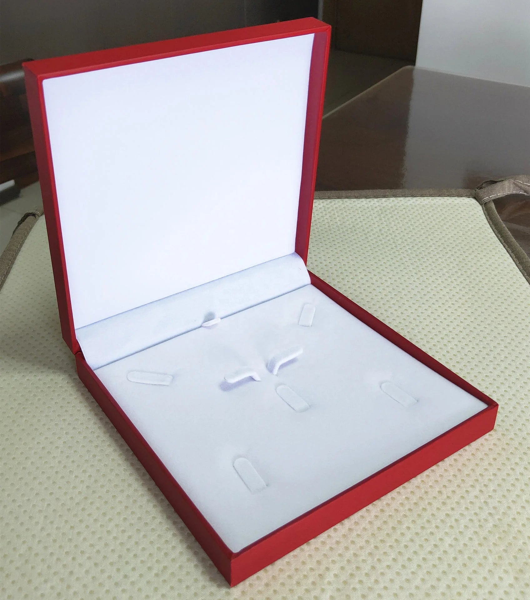 A1 Custom Gift Packaging With Logo Black Red  Jewelry Box for Brand Jewelry Gift Box