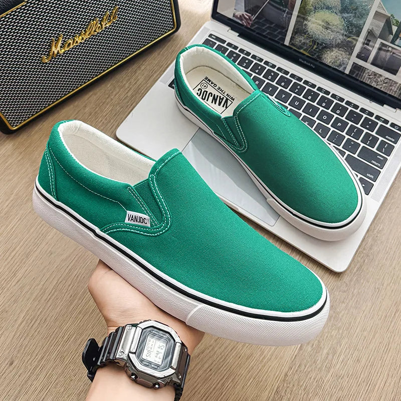 Lightweight Comfortable Flat Shoe Soft Soles Slip-On Mom Breathable Casual Shoes for Woman