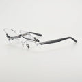 Classic Handmade Acetate Thick Frame Glasses Men Half Eyebrow Business Glasses Can Be Customized Prescription Lenses