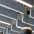 3D Pattern Ceiling Acoustic Cotton Fire B1 Rated with NRC 0.95 for Auditorium Sound Optimization and Luxury Villa Interiors