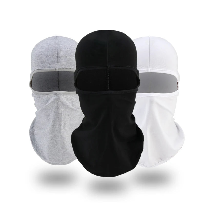 Wholesale Cotton Blank Balaclava Custom Logo Unisex Winter Hats Outdoor Sports Breathable Motorcycle Multifunctional Cycling
