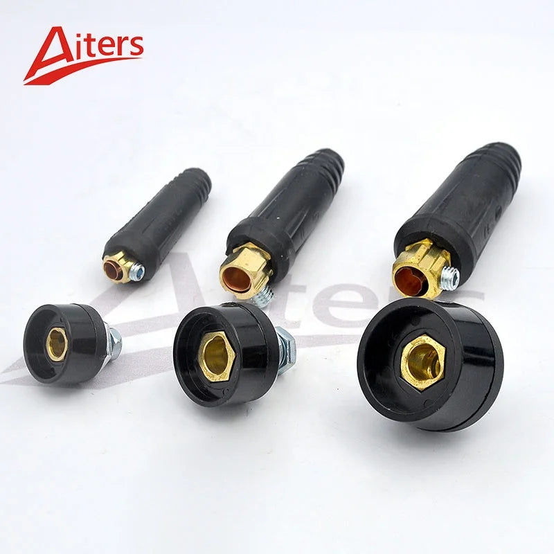 Aiters Red Quick Plug DKJ-16 35 50 70 & DKJ-95 Quick-Welding Cable Connector 220V/50Hz 1200W 5A Chinese Type MegaBDM