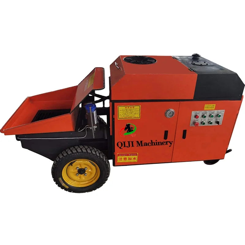 Factory Direct Sales Electric Concrete Pump Secondary Structure Concrete Transport Pump Truck