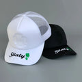 Custom Embroidery Logo Denim and Corduroy Foam Trucker Hats Breathable Plain Foam Trucker Caps with Screen Printing Logo
