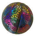 Wholesale Giveaway Size 7 Lamination Reflective PU Material Glossy Shiny Glowing Light Reflect Basketball for Kids Training Toys