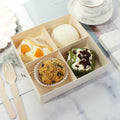Custom Wood Window Sandwich Tray West Point Baking Cake Box
