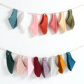 Soft Newborn Baby 100% Cotton Triangle Saliva Towel Burp Cloth Feeding Muslin Drool Bibs