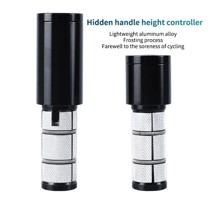 MTB Bicycle Bike Fork Stem Extender Hidden Aluminium Alloy Bicycle Handlebar Riser