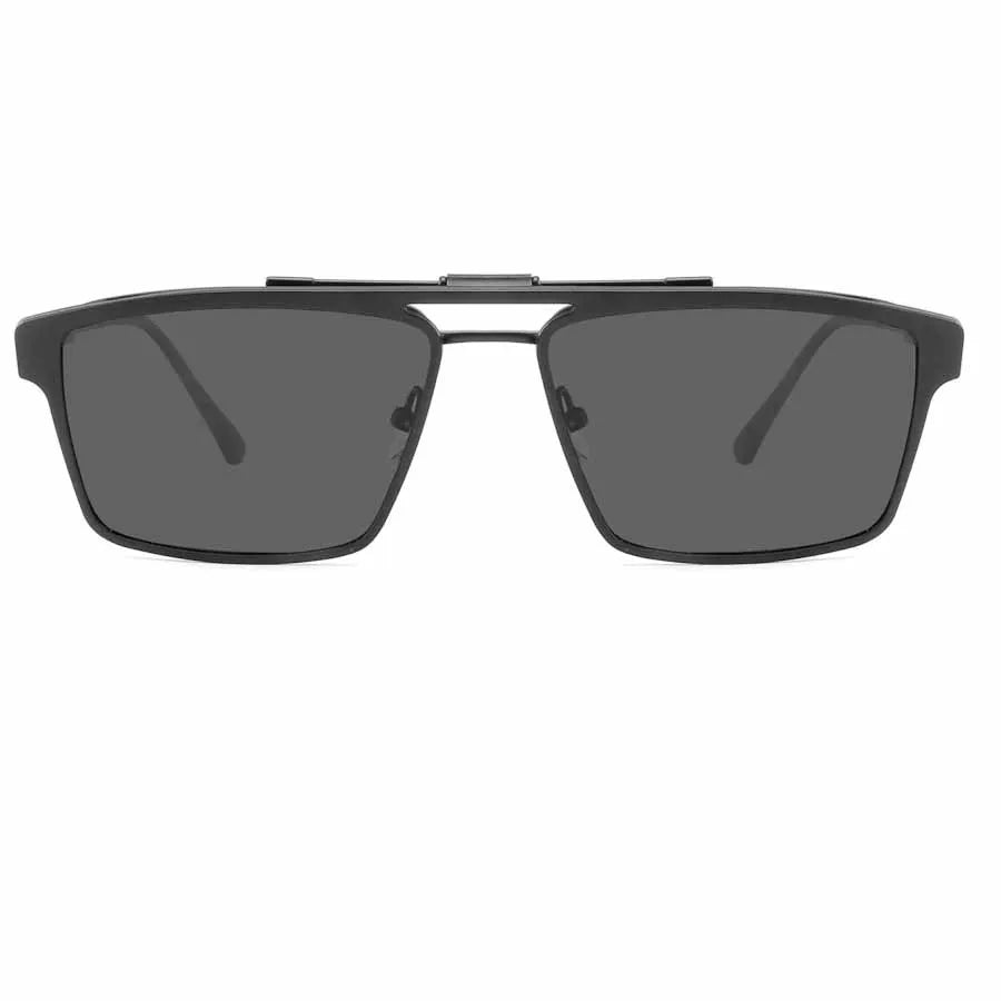 HH3027  Hot Sales Ready Stock Metal  Frames Glasses with Sunglasses Polarized Magnetic Clip on Sunglasses