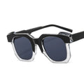 Factory Wholesale Fashion Retro Women Quality Pc Anti Uv Irregular Sunglasses Men Premium Custom Black Sunglasses
