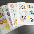 Diy Color Wrapper Craft 0.3 Blown Arts Inkjet 100Pcs Translucent Shrink Plastic Kit Key Shrinky Charm Label PVC Shrink Film