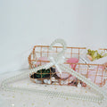 Delicate Pearl Hanger Clothes Hanger Plastic Beads Hanger for Shop Display