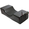 Hot Sale Memory Foam Eyelash Extension Neck Black PU Leather Pillow
