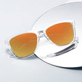 Fashion Colorful Sunglasses Women Sun Shades Driving Sunglasses With Logo Transparent Square Frame Y2K Designer Sunglasses Men