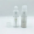 Wholesale 60ml PET Plastic Cosmetic Packaging Container Tube Empty Loose Powder Puff Spray Bottle with Screen Printing 2 oz