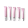 20g Airless Pump Lotion Squeeze Tube Matte Purple Squeeze Lip Gloss Tubes Eye Cream Refillable Cosmetic Soft Plastic Tube