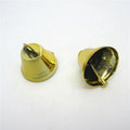 Factory Supply Cheap 25mm Shiny Gold Liberty Jingle Bell for Christmas Decorative Accessories for Spical Bag
