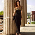 Boutique Wholesale 2025 Summer New Fashionable French Waist Slimming Elegant Women's Dress