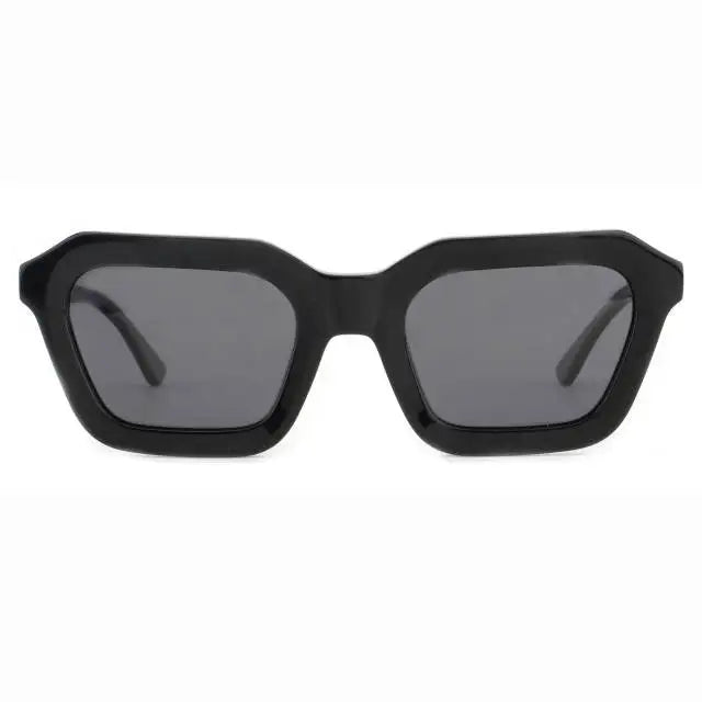 Classical Luxury Vintage Men Oversize Square Sunglasses High Quality Acetate Polarized TAC Lenses Lightweight Eyeglasses Frames