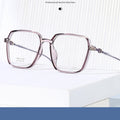 Big Face Frame Eyeglasses for Women Big Round Frame Prince Glasses Optical