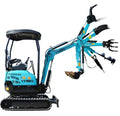 Small Excavator 0.8 Tons 2 Tons Garden Agricultural Bucket Teeth Small Skid Steer Loader and Excavator
