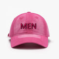 Outdoors Custom Logo ODM OEM 6 Panel Red Embroidery Men Baseball Hat