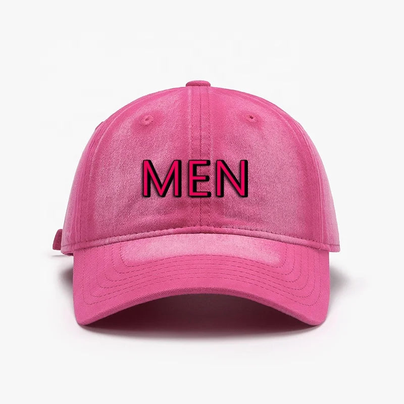 Outdoors Custom Logo ODM OEM 6 Panel Red Embroidery Men Baseball Hat