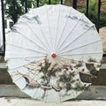 48-Color Traditional Pattern Handmade Wedding Umbrella for Women Retro Cloth Umbrella Custom Logo Trusted Umbrellas Supplier