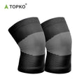 TOPKO Stocked New Arrival Double-layer Thickened Nylon Knee Pad Basketball Football Weightlifting Knee Pads