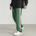 OEM Latest Trousers for Men Stock Drop Shipping Street Wear Track Stripe Trousers Pants