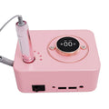 Nail Drill 35000RPM Electric Nail Files Professional Rechargeable Nail Remove Machine with LED Display & 6 Bits for Home & Salon