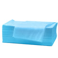 Blue Disposable SPA Bed Sheets for Esthetician Waxing Lash Bed Non-Woven Fabric Individual Package